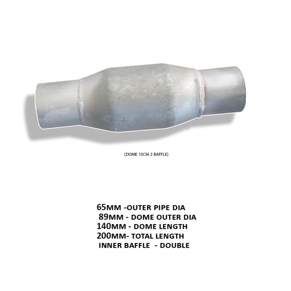 DOME 15CM 2 BAFFLE