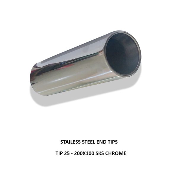TIP 25 - 200X100 SKS CHROME