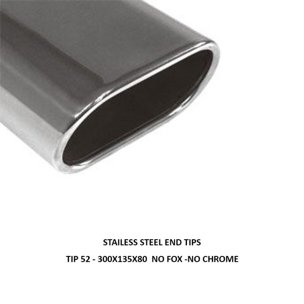 TIP 52 - 300X135X80  NO FOX -NO CHROME -SKSTIPF523
