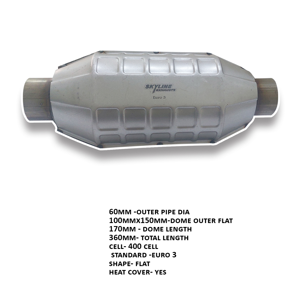 Cer Cat 400 Cell Euro 3 W/ Cover 60x285x110x360-F